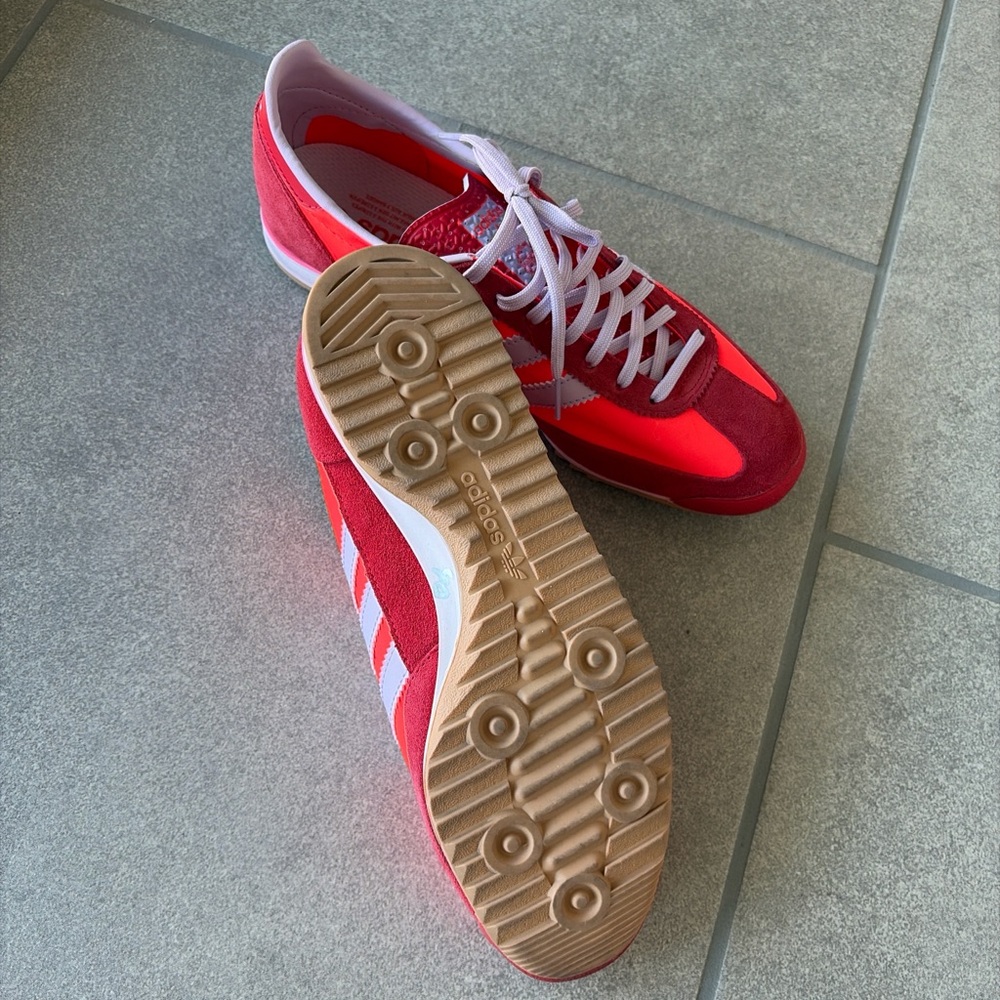 Adidas SL OG 72 Red/Orange sz 9 Sneakers - Picture 4 of 5